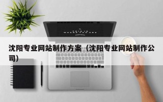 赤壁沈阳专业网站制作方案（沈阳专业网站制作公司）